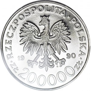 200.000 złotych 1990, Generał Rowecki 'Grot', PRÓBA, nikiel