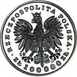 Komplet -. 3 szt. 100 000 zł 1990, Kościuszko, Chopin, Piłsudski, Ag 999, mały tryptyk