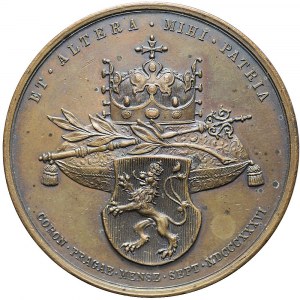 Austria, Medal koronacyjny 1836, Praga