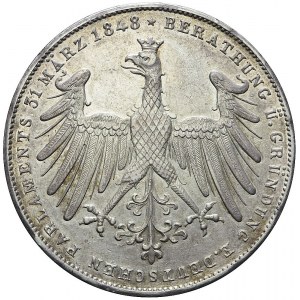 Niemcy, Frankfurt, 2 guldeny pamiątkowe 1848, Zgromadzenie Konstytucyjne
