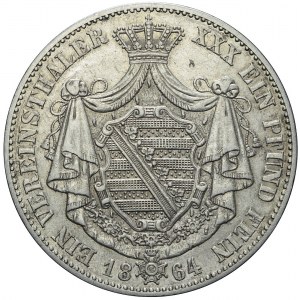 Niemcy, Saksonia-Coburg-Gotha, Ernst II, Talar 1864
