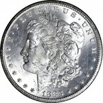 USA 1 dolar 1883 Carson City CC, rzadki, menniczy