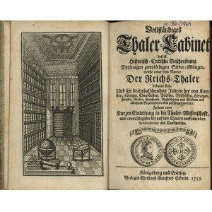 Lilienthal, Michael, Thaler Cabinet 1735, Królewiec
