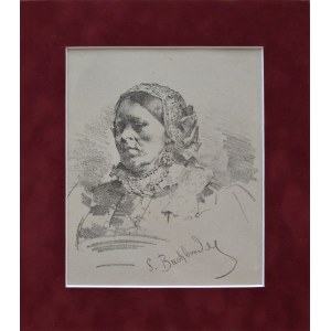 Simon Buchbinder(18531908),Portrét ženy,1881