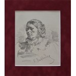 Szymon Buchbinder(18531908),Portret kobiety,1881