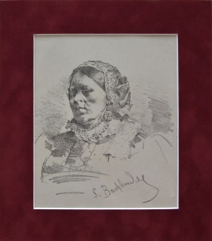 Szymon Buchbinder(18531908),Portret kobiety,1881