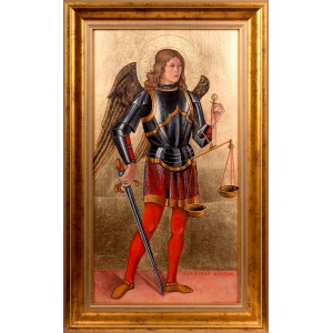 Agnieszka Korczak, Archangel Michael according to Domenico Ghirlandaio, 2023