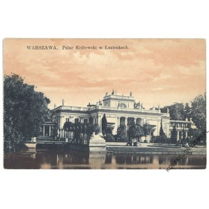 VARŠAVA. Kráľovský palác v Łazienkach. Edícia: Fr. Karpowicz
