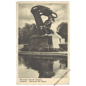 WARSAW. Chopin's monument. Published by RUCH