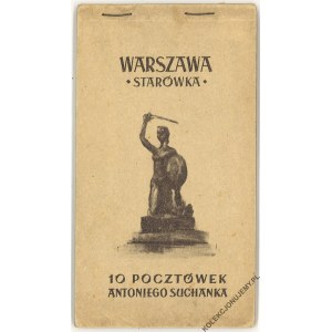 WARSAW. Old Town. 10 postcards by Antoni Suchanek [block].