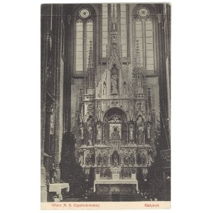 [BIAŁYSTOK] Bialystok. Altar of M. B. Czestochowska