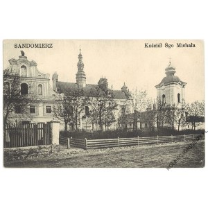 SANDOMIERZ. St. Michael's Church. Published by W. Chodakowska. Printing J. Slusarski