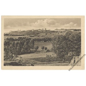 SANDOMIERZ. General view from the north. Publisher PTK