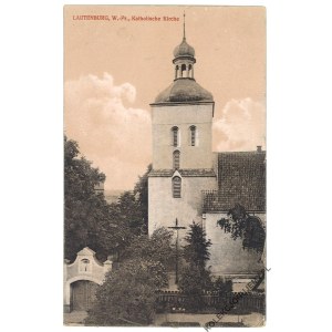 [LIDZBARK. kostel] Lautenburg, W.-Pr., Katholische Kirche. Krykant publ.