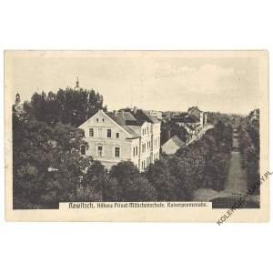 [RAWICZ] Rawitsch. Höhere Privat-Mädchenschule. Kaiserpromenade.