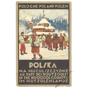 (HUCULSZCZYZNA) Polen. In der Region Huzulen. Besuchen Sie die Ostkarpaten!