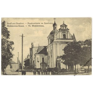 [SAMBOR] Greetings from Sambor. Mickiewicz Street, published by Grauer