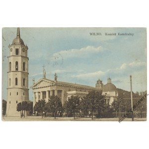 VILNO. Cathedral Church. Published by D. Wizuna