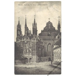 VILNO. St. Anne's and post-Bernardine churches. Published by D. Visoune