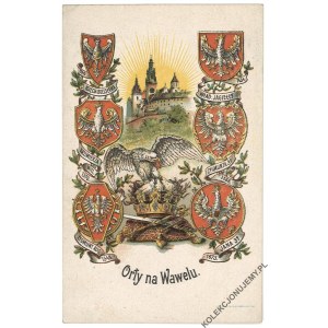 Eagles on the Wawel Castle. Kranikowski lithogr.