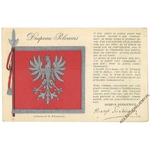 Drapeau Polonais. Collections de Mr B. Kozakiewicz. Henryk Sienkiewicz