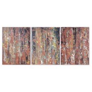 Mariola Swigulska, Forest oak bark (triptych), 2022