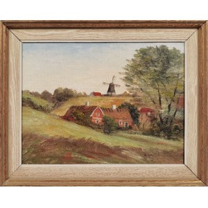MN, Landscape with a mill