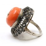 PRL, Author's ring with coral