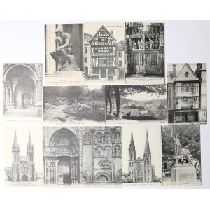 Francja, Zestaw pocztówek pamiątkowych pocz. XX wieku