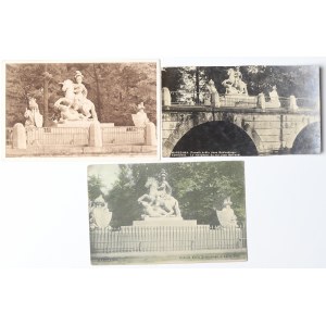 Poland, Warsaw, Set of commemorative postcards early 20th century - Sobieski monument