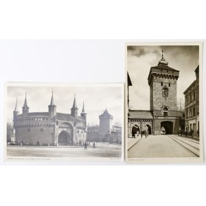 Okupacja, Kraków, Zestaw pocztówek pamiątkowych