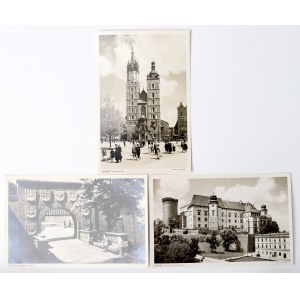 Okupacja, Kraków, Zestaw pocztówek pamiątkowych