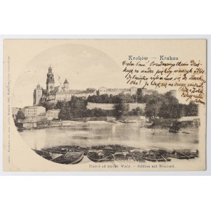 Poland, Cracow, Commemorative postcard early 20th century