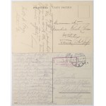 Poland, Warsaw, Set of commemorative postcards early 20th century
