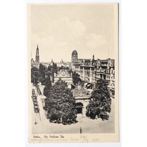 Pomerania, Szczecin, Commemorative postcard from the 20th century