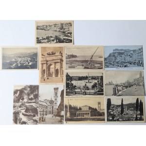 Włochy, Zestaw pocztówek pamiątkowych pocz. XX wieku