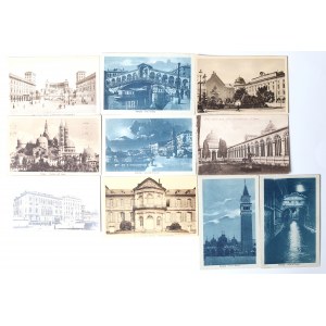 Itálie, Sada pamětních pohlednic z počátku 20. století