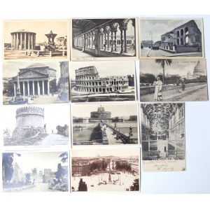 Rome, Set of souvenir postcards, early 20th century.