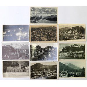 Salzburg, Zestaw pocztówek pamiątkowych pocz. XX wieku