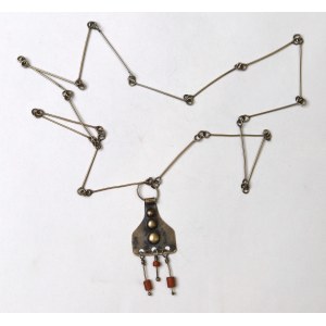 PRL, Pendant with beads on chain Rytosztuka