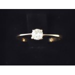 Europe, Gold ring with diamond