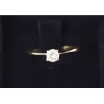 Europe, Gold ring with diamond