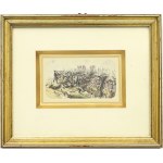 Adolph Menzel, Pruska piechota w Bitwie