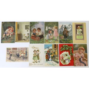 Niemcy i Francja, Zestaw pocztówek pamiątkowych