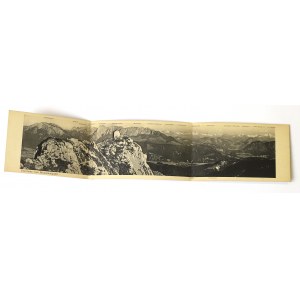 Pocztówka Panorama górska, leporello