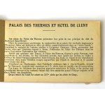 Frankreich, Satz von Gedenkpostkarten des Museums von Cluny und Luxemburg