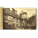 Frankreich, Satz von Gedenkpostkarten des Museums von Cluny und Luxemburg
