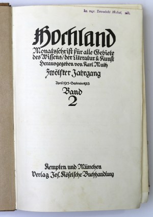 Hochland volume 2