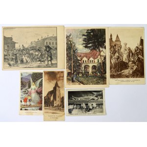 Poland, Set of postcards