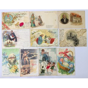 Evropa, soubor pohlednic, počátek 20. století